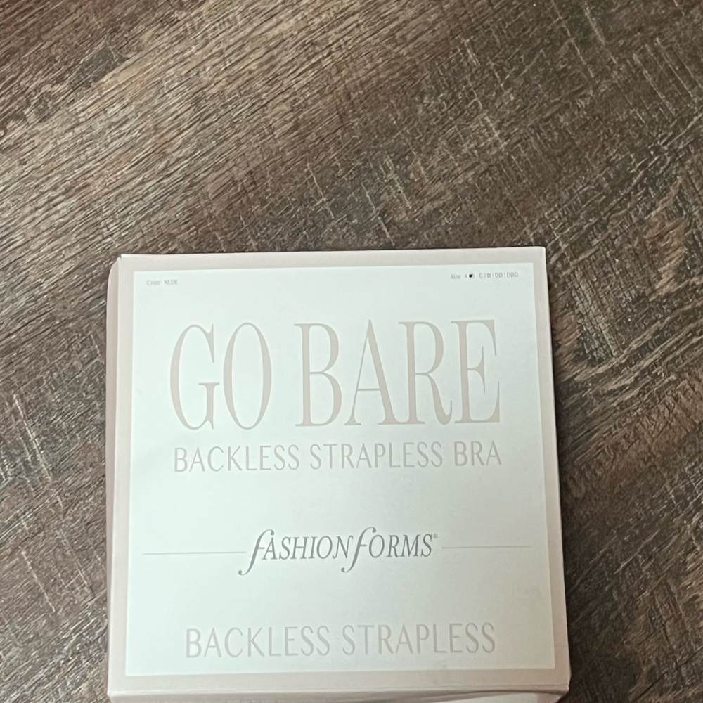 Fashion Forms Go Bare Strapless Bra in Nude
